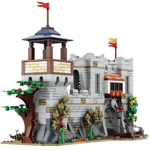 MOC Gobricks Small Lion Knights' Castle Model Building Block Medieval Architecture Educational Toys For Kid Birthday Gift
MOC Gobricks Small Lion Knights' Castle Model Building Block Medieval Architecture Educational Toys For Kid Birthday Gift