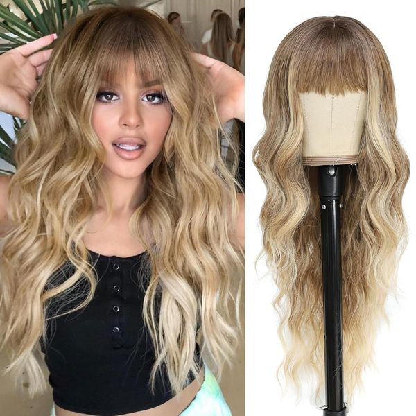 Blonde Ash Highlights 13x4 Lace Front Human Hair Wig for Women Black Roots Ombre Body Wave Synthetic Wig Pre Plucked, Mix color
Blonde Ash Highlights 13x4 Lace Front Human Hair Wig for Women Black Roots Ombre Body Wave Synthetic Wig Pre Plucked, Mix color