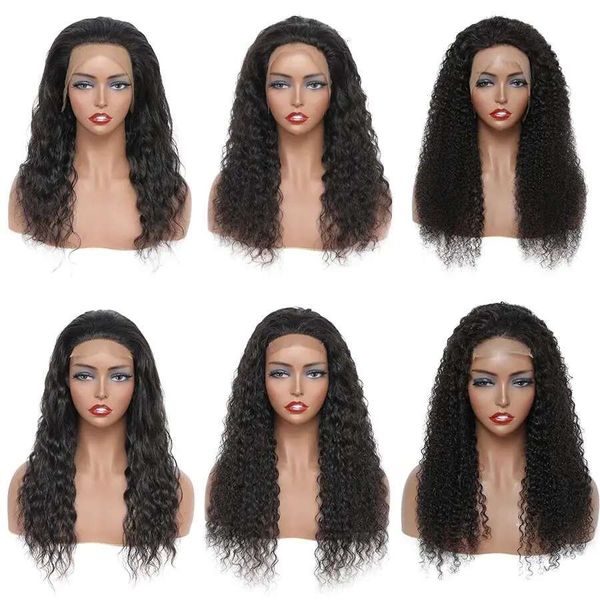 Straight Human Hair Lace Closure Wigs for Women Wholesale Brazilian Kinky Curly Body Water Deep Wave 180% Density 13X4 Frontal Wig, Mix color
Straight Human Hair Lace Closure Wigs for Women Wholesale Brazilian Kinky Curly Body Water Deep Wave 180% Density 13X4 Frontal Wig, Mix color