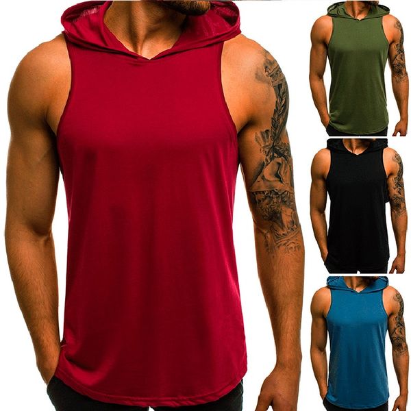 Designer T shirt Mens Tank Tops Summer Bodybuilding Vest Quick Dry Gym Clothes Sport Basketball Sleeveless Shirts Fitness Tanktop with Hat, Army green
Designer T shirt Mens Tank Tops Summer Bodybuilding Vest Quick Dry Gym Clothes Sport Basketball Sleeveless Shirts Fitness Tanktop with Hat, Army green
