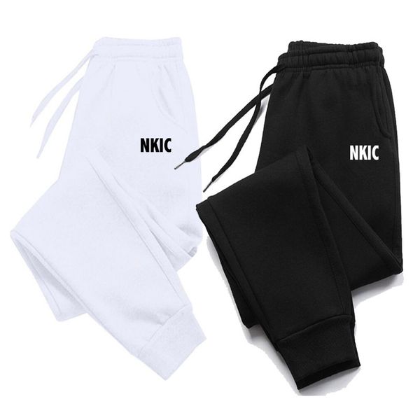 Women's Brand Pants Autumn Mens Sports Running White Black Pants Pockets Training Elastic Waist Jogging Casual letter Print Trousers Sweatpants, Pink 1
Women's Brand Pants Autumn Mens Sports Running White Black Pants Pockets Training Elastic Waist Jogging Casual letter Print Trousers Sweatpants, Pink 1