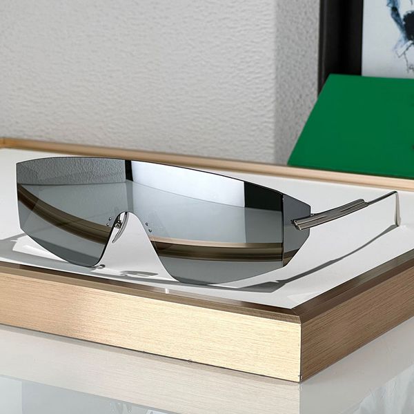 2024 Luxury Designer Oversized One Piece Sunglasses 1299S Mens Sports Style Goggles Womens Frameless Glasses Metal Leg Engraved Stripe Design Top Quality
2024 Luxury Designer Oversized One Piece Sunglasses 1299S Mens Sports Style Goggles Womens Frameless Glasses Metal Leg Engraved Stripe Design Top Quality