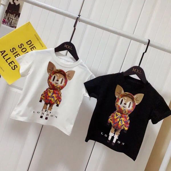Designer Baby Kids Clothing Classic Short Sleeve Letter Clothes Childrens T-shirts Boys Girls Summer Luxury Tshirts Kid Designers Garment, White2
Designer Baby Kids Clothing Classic Short Sleeve Letter Clothes Childrens T-shirts Boys Girls Summer Luxury Tshirts Kid Designers Garment, White2