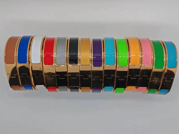 Bangle for Women Titanium Steel Letter Enamel Designer Bangle Couple Style Horse Fashion Trend Bangle Gold Plated with Orange packages
Bangle for Women Titanium Steel Letter Enamel Designer Bangle Couple Style Horse Fashion Trend Bangle Gold Plated with Orange packages