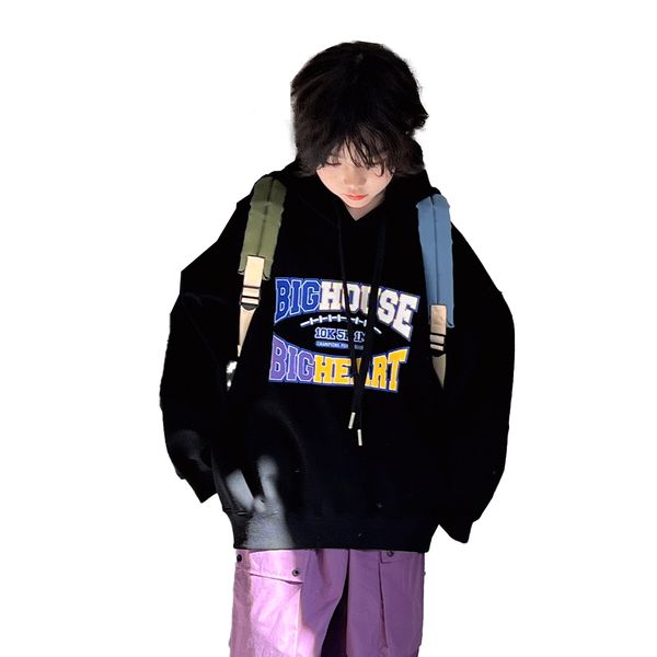 Children's Casual Hoodie Long Big house Black Lightweight Pullover Top Loose Sweatshirt with Pockets
Children's Casual Hoodie Long Big house Black Lightweight Pullover Top Loose Sweatshirt with Pockets