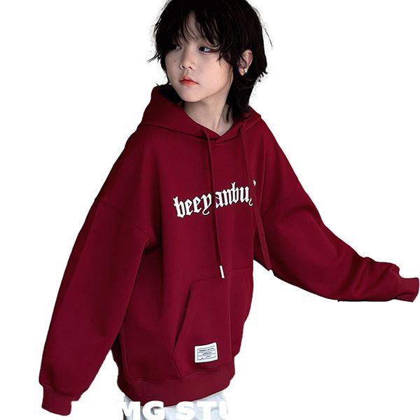 Children's Casual Hoodie Long Bee Red Lightweight Pullover Top Loose Sweatshirt with Pockets
Children's Casual Hoodie Long Bee Red Lightweight Pullover Top Loose Sweatshirt with Pockets