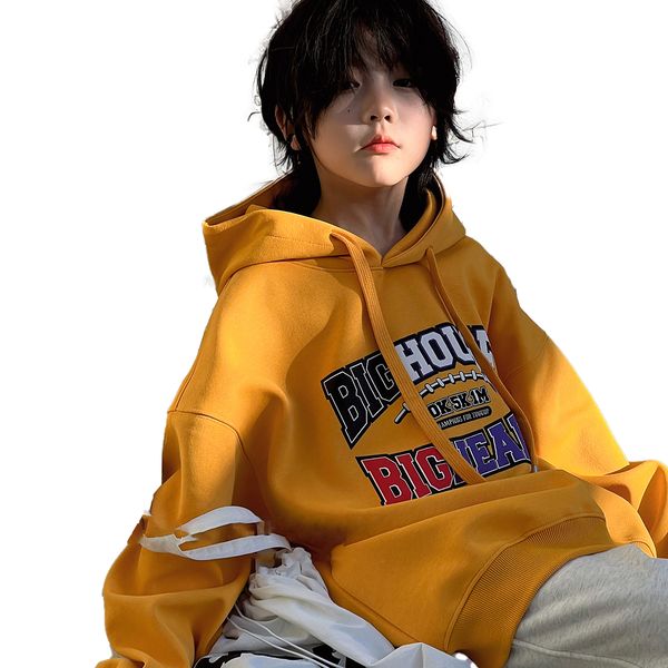 Children's Casual Hoodie Long Big house white gradient Lightweight Pullover Top Loose Sweatshirt with Pockets, Yellow
Children's Casual Hoodie Long Big house white gradient Lightweight Pullover Top Loose Sweatshirt with Pockets, Yellow
