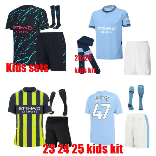24 25 HAALAND Soccer Jersey Kids Kit MANS CITIES MAHREZ DE BRUYNE FODEN 2024 2025 men and kids Citys football shirt kids sets uniform set, 24 25 home patch 2
24 25 HAALAND Soccer Jersey Kids Kit MANS CITIES MAHREZ DE BRUYNE FODEN 2024 2025 men and kids Citys football shirt kids sets uniform set, 24 25 home patch 2
