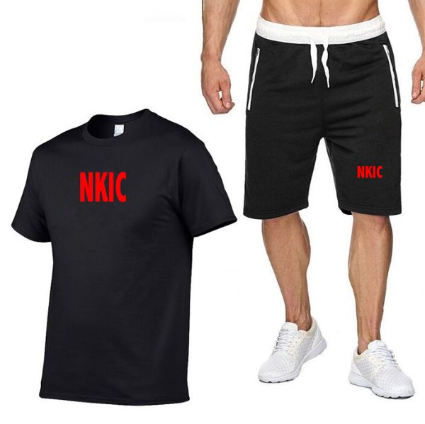 Men's Fitness Fashion Men's Casual Sportswear Suit Quick Drying Sports Suit Short Sleeve T-Shirt Shorts 2 Piece Set, Pink1
Men's Fitness Fashion Men's Casual Sportswear Suit Quick Drying Sports Suit Short Sleeve T-Shirt Shorts 2 Piece Set, Pink1