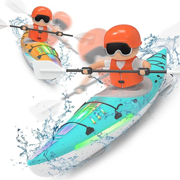 HC 810 Remote Control Boats with LED Light RC Rowing Pool Lake Toy for Kid Boy 360 Driving Dual Modes Waterproof Ship Underwater 240709, Blue
HC 810 Remote Control Boats with LED Light RC Rowing Pool Lake Toy for Kid Boy 360 Driving Dual Modes Waterproof Ship Underwater 240709, Blue
