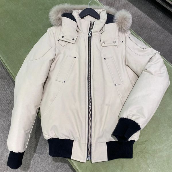 Water-Repellent Down Jacket For Men 3Q Coat Down Filling, Red with black fur 3q jacket
Water-Repellent Down Jacket For Men 3Q Coat Down Filling, Red with black fur 3q jacket