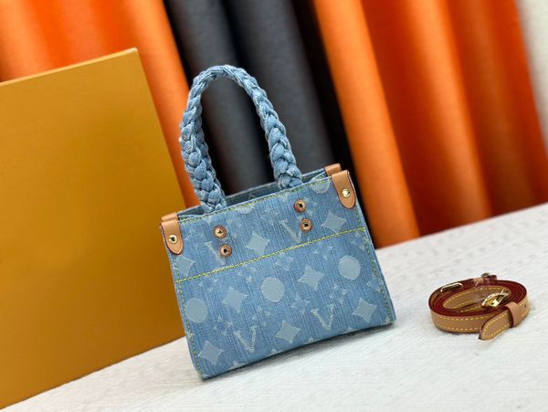 Vintage denim designer tote bag fashion On thego shopping package clutch handbag shoulder crossbody packages Bags M46993 M47054, Blue
Vintage denim designer tote bag fashion On thego shopping package clutch handbag shoulder crossbody packages Bags M46993 M47054, Blue