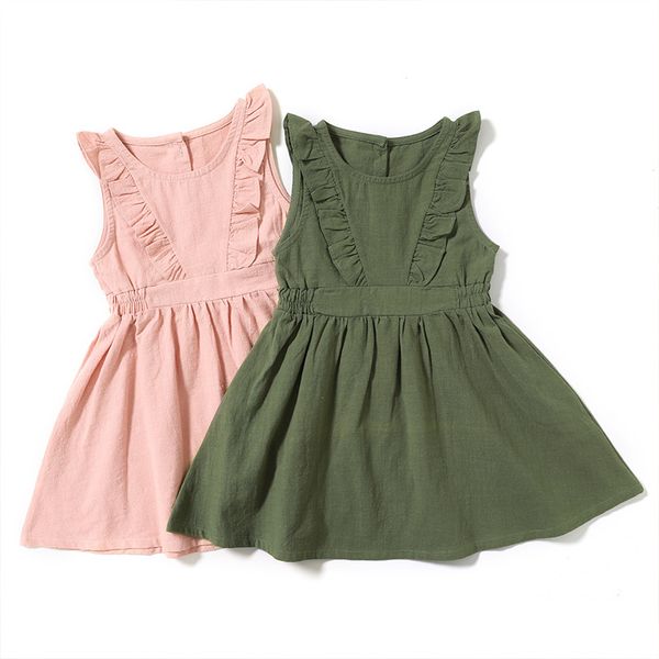 Sweet Lovely Simple Sleeveless Dresses Princess Cotton Girls Dress Classic Pretty Bowknot Kids Frock Summer Solid Color Child Skirt DZD24071319, White
Sweet Lovely Simple Sleeveless Dresses Princess Cotton Girls Dress Classic Pretty Bowknot Kids Frock Summer Solid Color Child Skirt DZD24071319, White