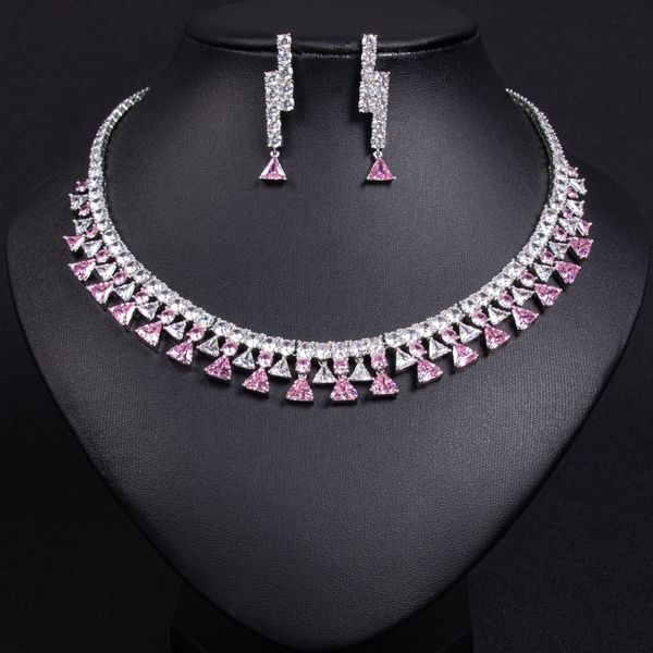 Beauty Silver Red Pink Purple 3AAA Bride Jewelry 2 pieces Set Wedding Jewelry Middle East Dubai Saudi Arabia Casual Zircon wedding dress high-grade J714200
Beauty Silver Red Pink Purple 3AAA Bride Jewelry 2 pieces Set Wedding Jewelry Middle East Dubai Saudi Arabia Casual Zircon wedding dress high-grade J714200