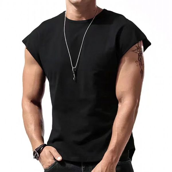 Men's Tank Tops Casual Bodybuilding Vest Summer Solid T shirts Men Clothing Tank Tops Sleeveless Fitness Men Vest Tees Shirt, Black
Men's Tank Tops Casual Bodybuilding Vest Summer Solid T shirts Men Clothing Tank Tops Sleeveless Fitness Men Vest Tees Shirt, Black
