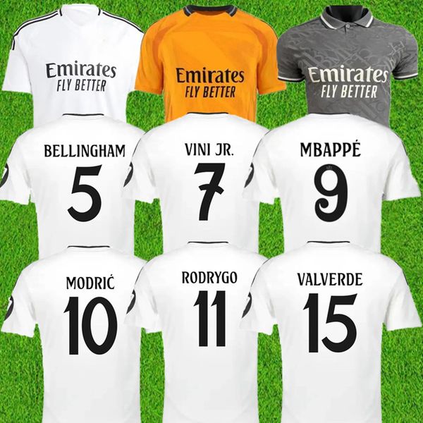 24 25 BELLINGHAM soccer jerseys 2024 2025 MBAPPE football shirt VINI JR ALABA RODRYGO MODRIC CARVAJAL Tchouameni camiseta men kids Sets Camavinga, Home1
24 25 BELLINGHAM soccer jerseys 2024 2025 MBAPPE football shirt VINI JR ALABA RODRYGO MODRIC CARVAJAL Tchouameni camiseta men kids Sets Camavinga, Home1
