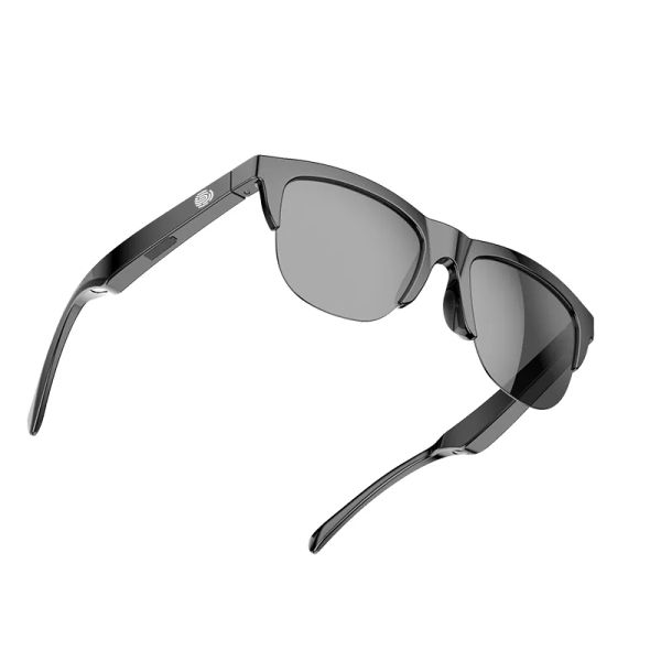 Wireless Bluetooth Smart Glasses Open Ear Technology Sun Eyewear Touch Sensor Make Hands Free Voice Audio Remote Polarized Lens Waterproof Sunglasses With box