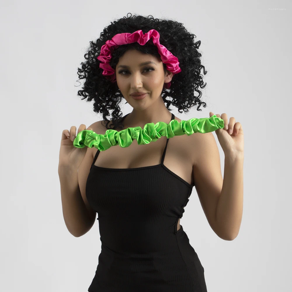 Pcs Jumbo Satin Scrunchies Hair Band For Women Oversized Silk Soft Elastic Ties Girls Thick Headband, Green
Pcs Jumbo Satin Scrunchies Hair Band For Women Oversized Silk Soft Elastic Ties Girls Thick Headband, Green