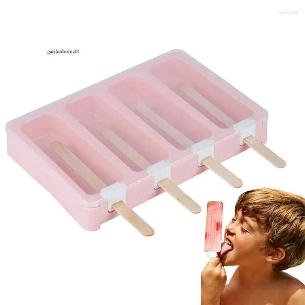 1Pc Baking Moulds Ice Molds 4-Cavity Popsicle Maker DIY Mold Easy Release Freezer For 0716, Yellow
1Pc Baking Moulds Ice Molds 4-Cavity Popsicle Maker DIY Mold Easy Release Freezer For 0716, Yellow