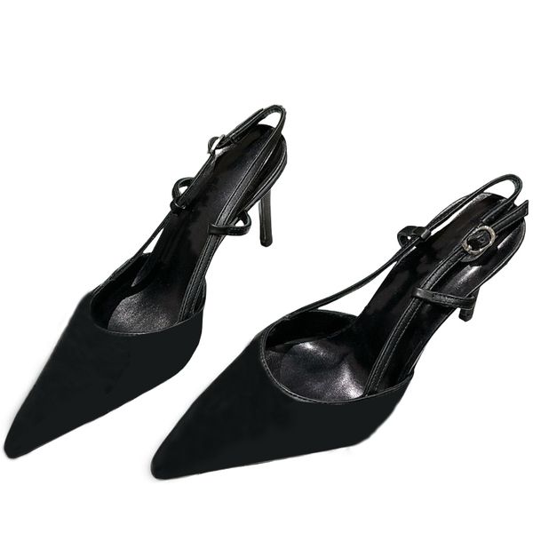 Women High-heeled Shoes Top Quality Heel Height 8.5cm Fashion Summer Sandals 27689, Black
Women High-heeled Shoes Top Quality Heel Height 8.5cm Fashion Summer Sandals 27689, Black