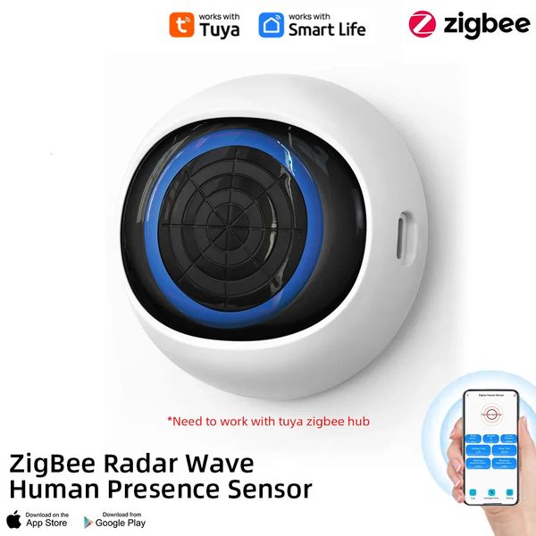 Zigbee intelligent radar waveform human presence sensor 5.8G millimeter waveform sensor probe induction detector intelligent link 240710