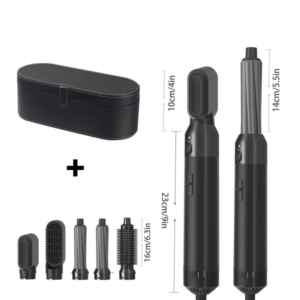 2024 New Dryer 5 in1 Curg Iron Straier With ghtenHair Brush Hairdryer Fore Dryr Hair Multi Styler, Silver
2024 New Dryer 5 in1 Curg Iron Straier With ghtenHair Brush Hairdryer Fore Dryr Hair Multi Styler, Silver