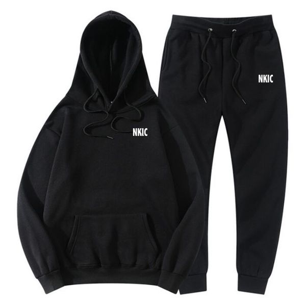 Mens Tracksuits Men Sets Sweatshirt sweatpants Tracksuit Collar Sports Suit Jogging Fitness Men Clothing, Navy blue
Mens Tracksuits Men Sets Sweatshirt sweatpants Tracksuit Collar Sports Suit Jogging Fitness Men Clothing, Navy blue