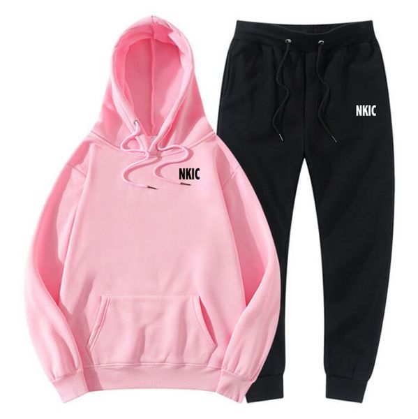 Hooded Sweatshirt Drawstring Pants 2 Pieces Sets Tracksuit Spring Men and Women Sport Brand Hoodies Running Sportswear Suit, Navy blue
Hooded Sweatshirt Drawstring Pants 2 Pieces Sets Tracksuit Spring Men and Women Sport Brand Hoodies Running Sportswear Suit, Navy blue