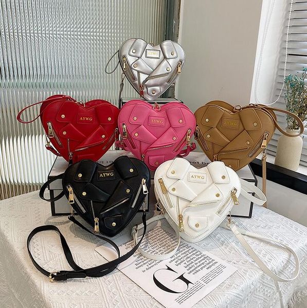 Sales factory womens shoulder bags 6 colors spice wind clothes fashion bag niche popular love women handbag street trend rivet handbags 315241#, Black
Sales factory womens shoulder bags 6 colors spice wind clothes fashion bag niche popular love women handbag street trend rivet handbags 315241#, Black