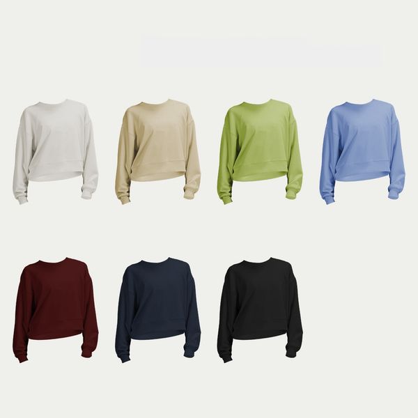 lululies lemonly Women's Basic Cropped Pullover Sweatshirt Solid Air Essentials Crewneck Long Sleeve Shirts Casual Loose Fit Outfits, Xw02
lululies lemonly Women's Basic Cropped Pullover Sweatshirt Solid Air Essentials Crewneck Long Sleeve Shirts Casual Loose Fit Outfits, Xw02