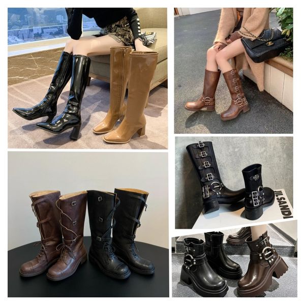 Automn and Winter Casual High Low Boots Designer Niche American Street Style Metal Button Lace Up High Boots Vintage Aged, Khaki
Automn and Winter Casual High Low Boots Designer Niche American Street Style Metal Button Lace Up High Boots Vintage Aged, Khaki