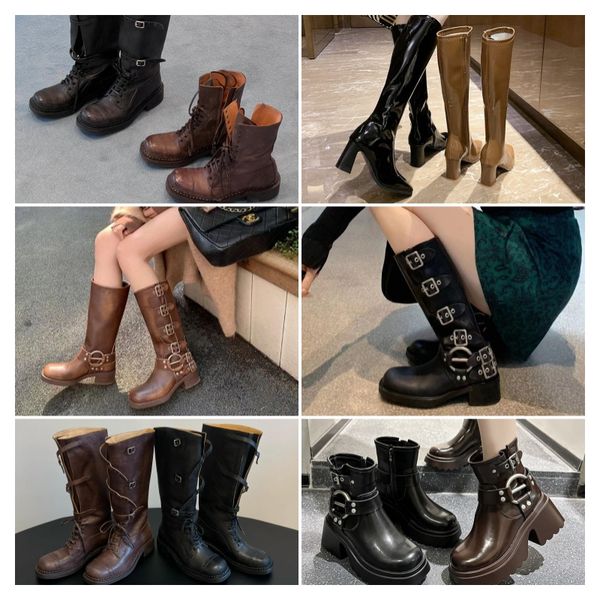 Winter High Low Martin Boots Designer Niche American Street Style Metal Button Lace Up High Casual Boots Vintage Age Gender Neutral, Brown
Winter High Low Martin Boots Designer Niche American Street Style Metal Button Lace Up High Casual Boots Vintage Age Gender Neutral, Brown