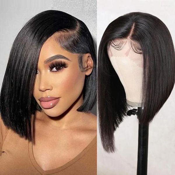 Front Lace Human Hair Wigs Straight 13x4 Transparent Frontal Pre Plucked HD For Women al, Picture shown
Front Lace Human Hair Wigs Straight 13x4 Transparent Frontal Pre Plucked HD For Women al, Picture shown