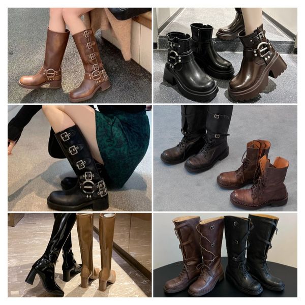 Fall Winter High Low Martin Boots Designer Niche America Street Style Metal Button Lace Up High Boots Vintage Aged Gender Neutral, Clear
Fall Winter High Low Martin Boots Designer Niche America Street Style Metal Button Lace Up High Boots Vintage Aged Gender Neutral, Clear