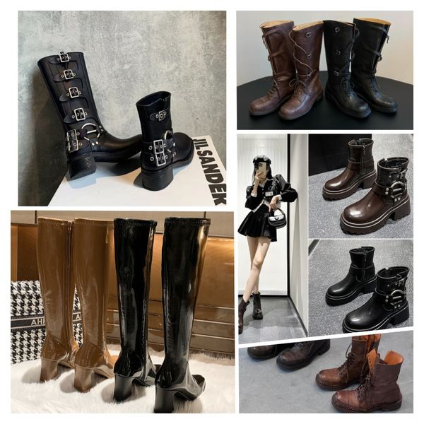 Fall and Winter Retro High Low Boots Designer Niche American Street Style Metal Button Lace Up High Boots Vintage Aged, Dark grey
Fall and Winter Retro High Low Boots Designer Niche American Street Style Metal Button Lace Up High Boots Vintage Aged, Dark grey