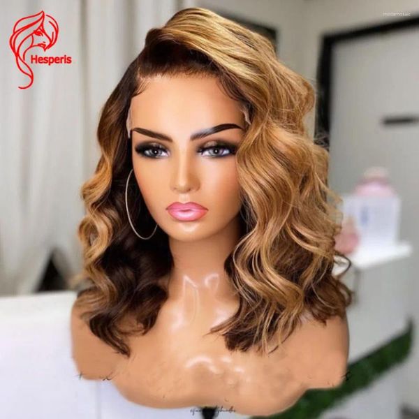 Body Wave Hesperis Lace Front Wigs Side Part Brazilian Remy Blonde Highlight 134x4 Frontal Human Hair Wig Short Bob Cut al, 13x4wig
Body Wave Hesperis Lace Front Wigs Side Part Brazilian Remy Blonde Highlight 134x4 Frontal Human Hair Wig Short Bob Cut al, 13x4wig