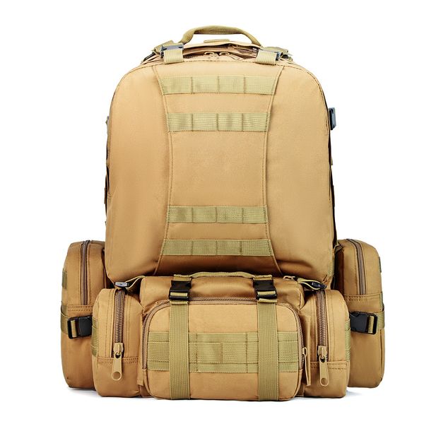 New Large Capacity Camping Travel Bag Oxford Cloth Outdoor Backpack Military Camouflage Hiking Tactical Bag Mountaineering Combination Back, Multi
New Large Capacity Camping Travel Bag Oxford Cloth Outdoor Backpack Military Camouflage Hiking Tactical Bag Mountaineering Combination Back, Multi