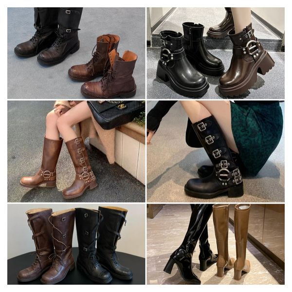 Winter High Low Martin Boots Designer Niche American Street Style Metal Button Lace Up High Boots Vintage Age Gender Neutral, Khaki
Winter High Low Martin Boots Designer Niche American Street Style Metal Button Lace Up High Boots Vintage Age Gender Neutral, Khaki
