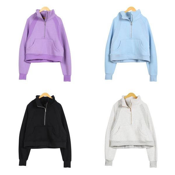 lululies lemonly Women Long Sleeve Half Zip Fleece Lined Collar Sweatshirts Workout Crop Top Sweatshirt Pullover Sweaters, L03
lululies lemonly Women Long Sleeve Half Zip Fleece Lined Collar Sweatshirts Workout Crop Top Sweatshirt Pullover Sweaters, L03