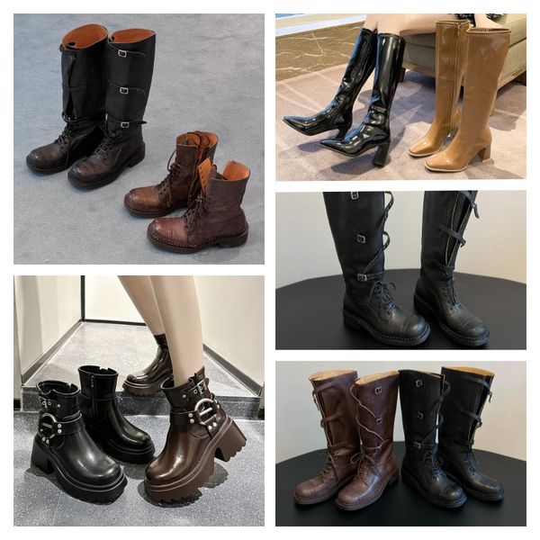 Winter and Fall Gothic High Low Westerm Boots Designer Niche American Street Style Metal Button Lace Up High Boots Vintage Aged, Black
Winter and Fall Gothic High Low Westerm Boots Designer Niche American Street Style Metal Button Lace Up High Boots Vintage Aged, Black