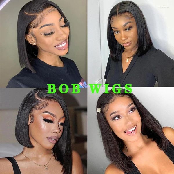 Lace Straight Front Human Hair Wigs Side Part Bob Wig 4x4x1 T Frontal Brazilian Virgin Pixie Cut al, 13x1
Lace Straight Front Human Hair Wigs Side Part Bob Wig 4x4x1 T Frontal Brazilian Virgin Pixie Cut al, 13x1