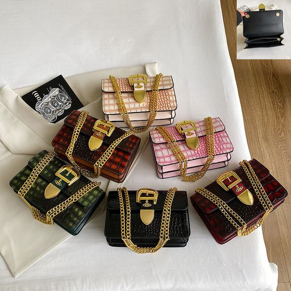 Factory wholesale women shoulder bag Joker embossed thickened leather handbag flip crocodile chain bag trend niche patent leather shiny fashion messenger bag 9915#, Red
Factory wholesale women shoulder bag Joker embossed thickened leather handbag flip crocodile chain bag trend niche patent leather shiny fashion messenger bag 9915#, Red