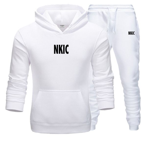 Men's Sports Brand Tracksuits Sets Long Sleeve Hoodie Suits Cotton Jackets Jogging Pants Spring Autumn Running Fitness Sportswear Plus Size S-3XL, White 1
Men's Sports Brand Tracksuits Sets Long Sleeve Hoodie Suits Cotton Jackets Jogging Pants Spring Autumn Running Fitness Sportswear Plus Size S-3XL, White 1