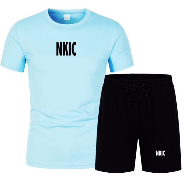 Summer Men's Brand Sets Fashion 2 Piece Set Tracksuits Men Casual Men Clothing Joggers Set Orange T Shirt Shorts Men Outfit Set Plus Size S-2XL, Gray 1
Summer Men's Brand Sets Fashion 2 Piece Set Tracksuits Men Casual Men Clothing Joggers Set Orange T Shirt Shorts Men Outfit Set Plus Size S-2XL, Gray 1