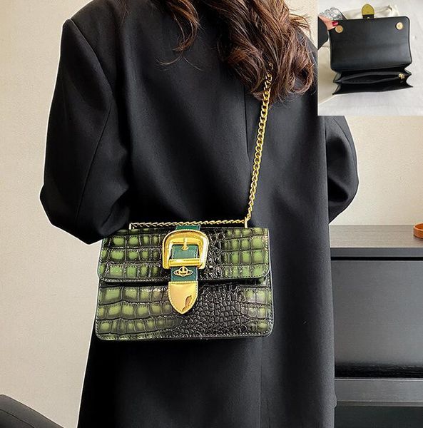 Outlet factory women shoulder bag Joker embossed thickened leather handbag flip crocodile chain bag trend niche patent leather shiny fashion messenger bag 9915#, Beige
Outlet factory women shoulder bag Joker embossed thickened leather handbag flip crocodile chain bag trend niche patent leather shiny fashion messenger bag 9915#, Beige