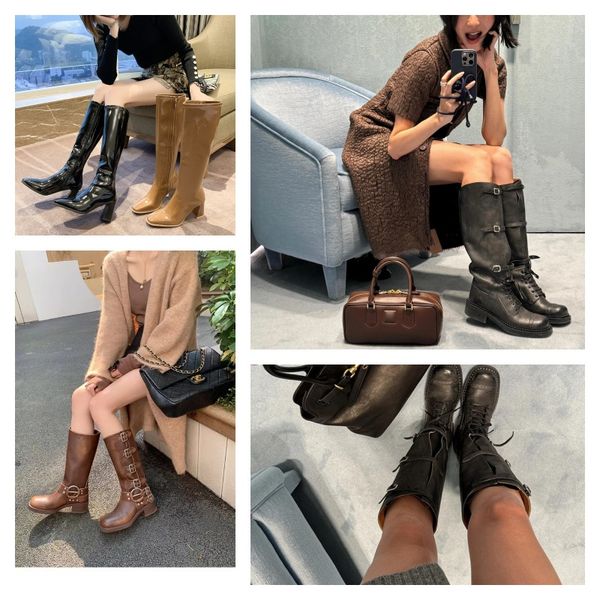 Women's boots Short boots Mid boots Long boots Designer Martin Classic shoes Fashion leather boots women's shoes, Brown
Women's boots Short boots Mid boots Long boots Designer Martin Classic shoes Fashion leather boots women's shoes, Brown