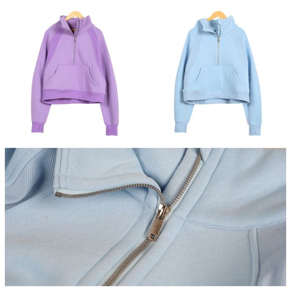 lululies lemonly High neck hoodie with plush loop, half zip loose jacket, long sleeved jogging, fitness, yoga suit, women's pullover, L03
lululies lemonly High neck hoodie with plush loop, half zip loose jacket, long sleeved jogging, fitness, yoga suit, women's pullover, L03