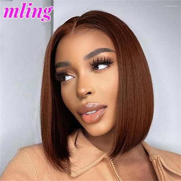 Lace Brown Chocolate Front Human Hair Wigs Pre Plucked Colored 99j Red 13x4 Transparent Frontal Wig Brazilian Short Bob al, Mix color
Lace Brown Chocolate Front Human Hair Wigs Pre Plucked Colored 99j Red 13x4 Transparent Frontal Wig Brazilian Short Bob al, Mix color