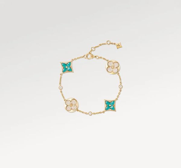 With BOX Designer Gold Curb Bracelets Chains Women Flower Letter Charm Bracelet Brand Bracelet Vintage Design Jewelry Bracelet Gift
With BOX Designer Gold Curb Bracelets Chains Women Flower Letter Charm Bracelet Brand Bracelet Vintage Design Jewelry Bracelet Gift
