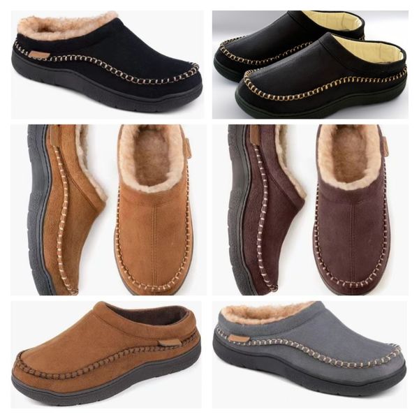 Winter casual cotton slippers designers design woolen edge indoor home outdoor leisure non-slip warm suede scuffs slippers, White
Winter casual cotton slippers designers design woolen edge indoor home outdoor leisure non-slip warm suede scuffs slippers, White